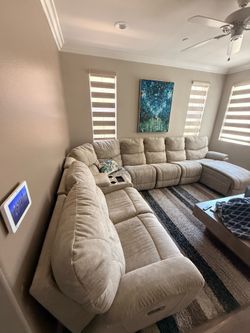 Used 7piece Lazyboy Reclining couch