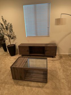 Tv Stand, Coffee Table, & side tables