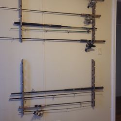 Assorted Fishing Rods 
