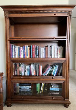 Ethan allen sale barrister bookcase