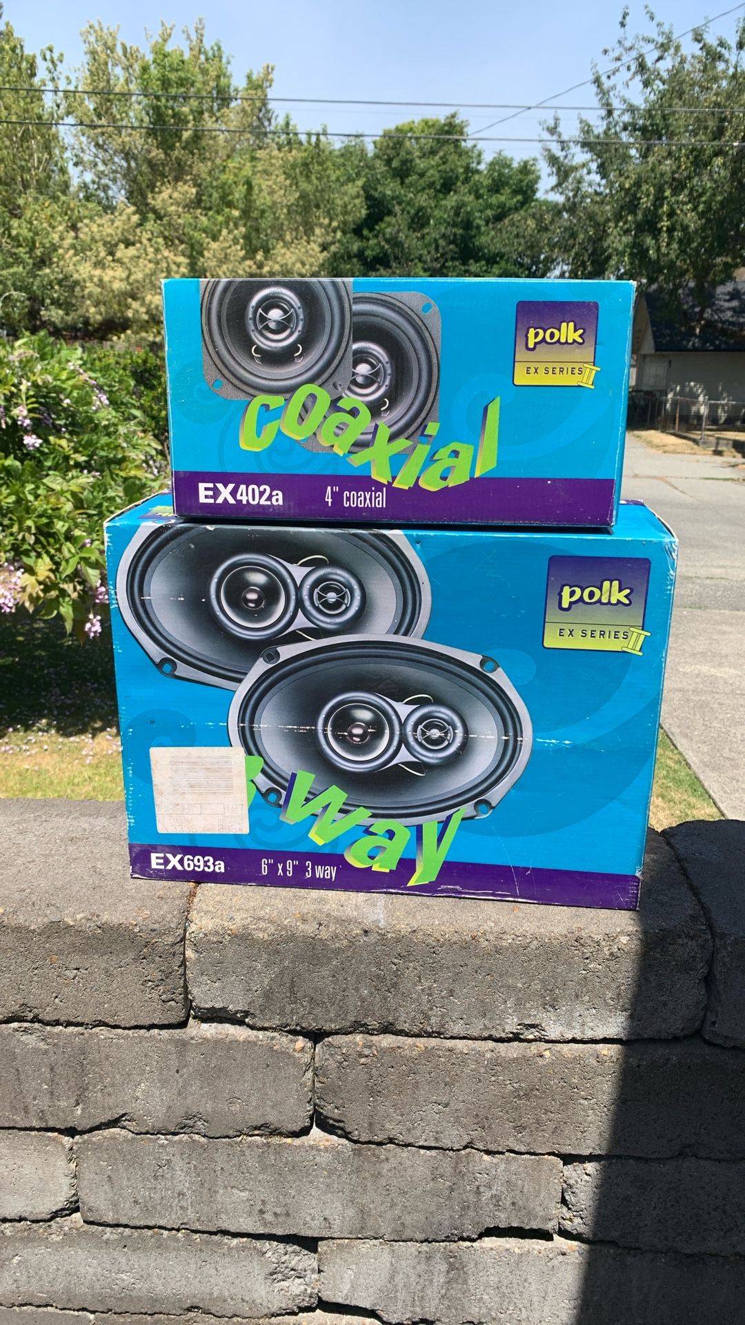 Car speakers