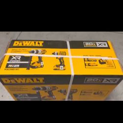 DEWALT Power Detect 2-Tool 20-Volt Max Brushless Power Tool Combo Kit with Soft