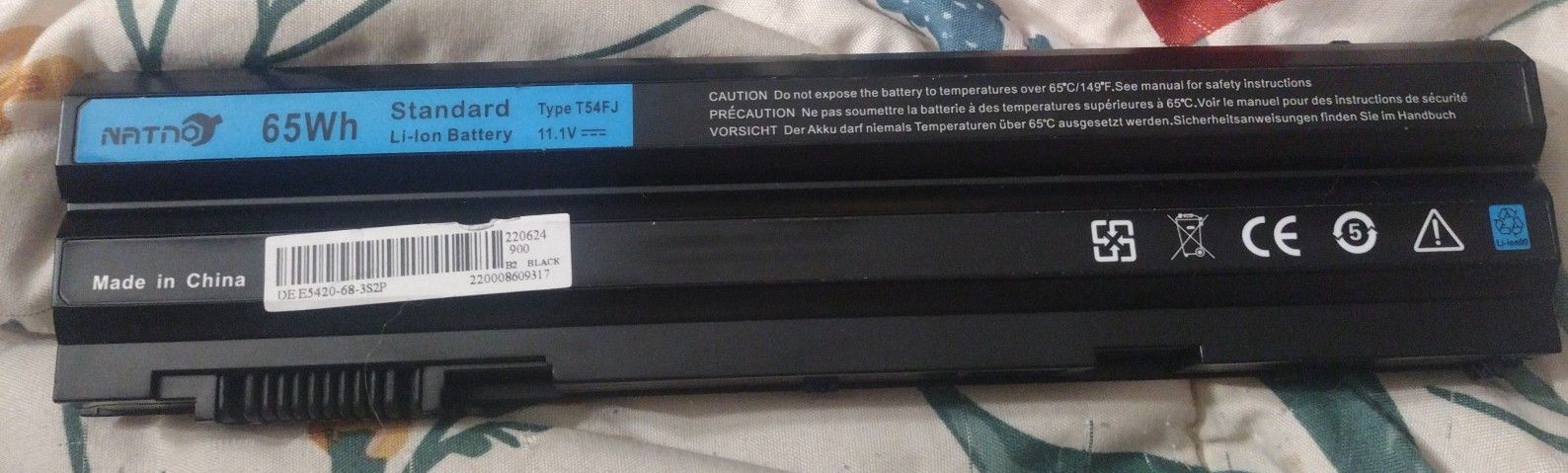 T54FJ Battery For DELL Laptops