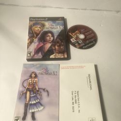 Final Fantasy X-2 PS2 PlayStation 2 CIB Complete Reg. Card