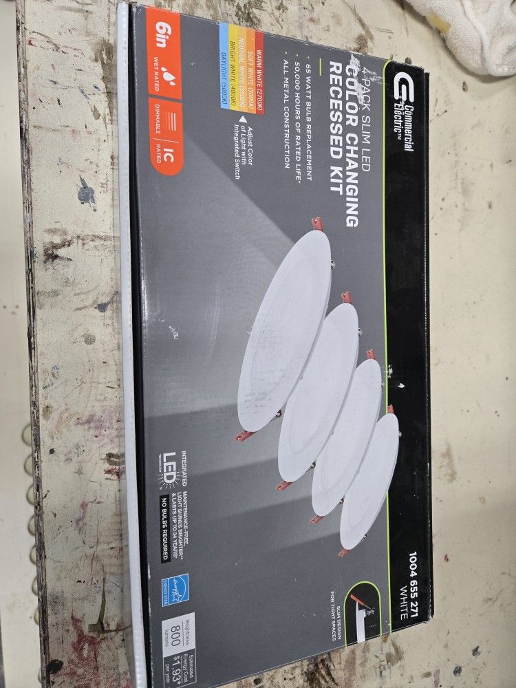 6" Remodel LED Can Lights