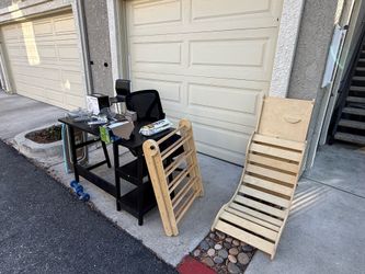 Free desk and baby climber
