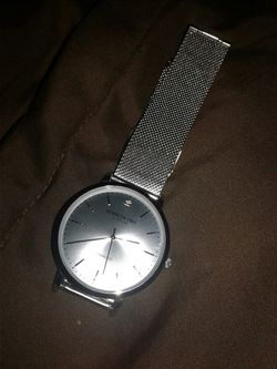 Silver Kenneth Cole watch