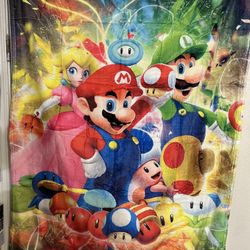 Súper Mario Blanket 