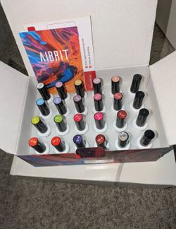 AIBRIT UV/LED Soak-Off Gel Polish Set 20 Multicolor Glitter 8ml Each (New)