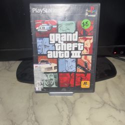 Grand Theft Auto 3 For Ps2