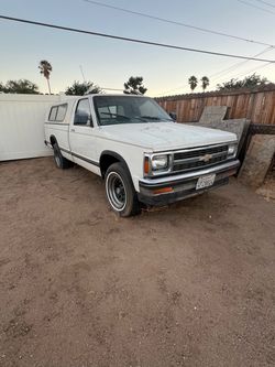 For parts a 84 Chevrolet s10