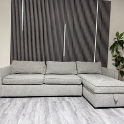 West Elm Harris Sectional Sofa – Retails $3,250 - Certified Clean + Free OC Delivery