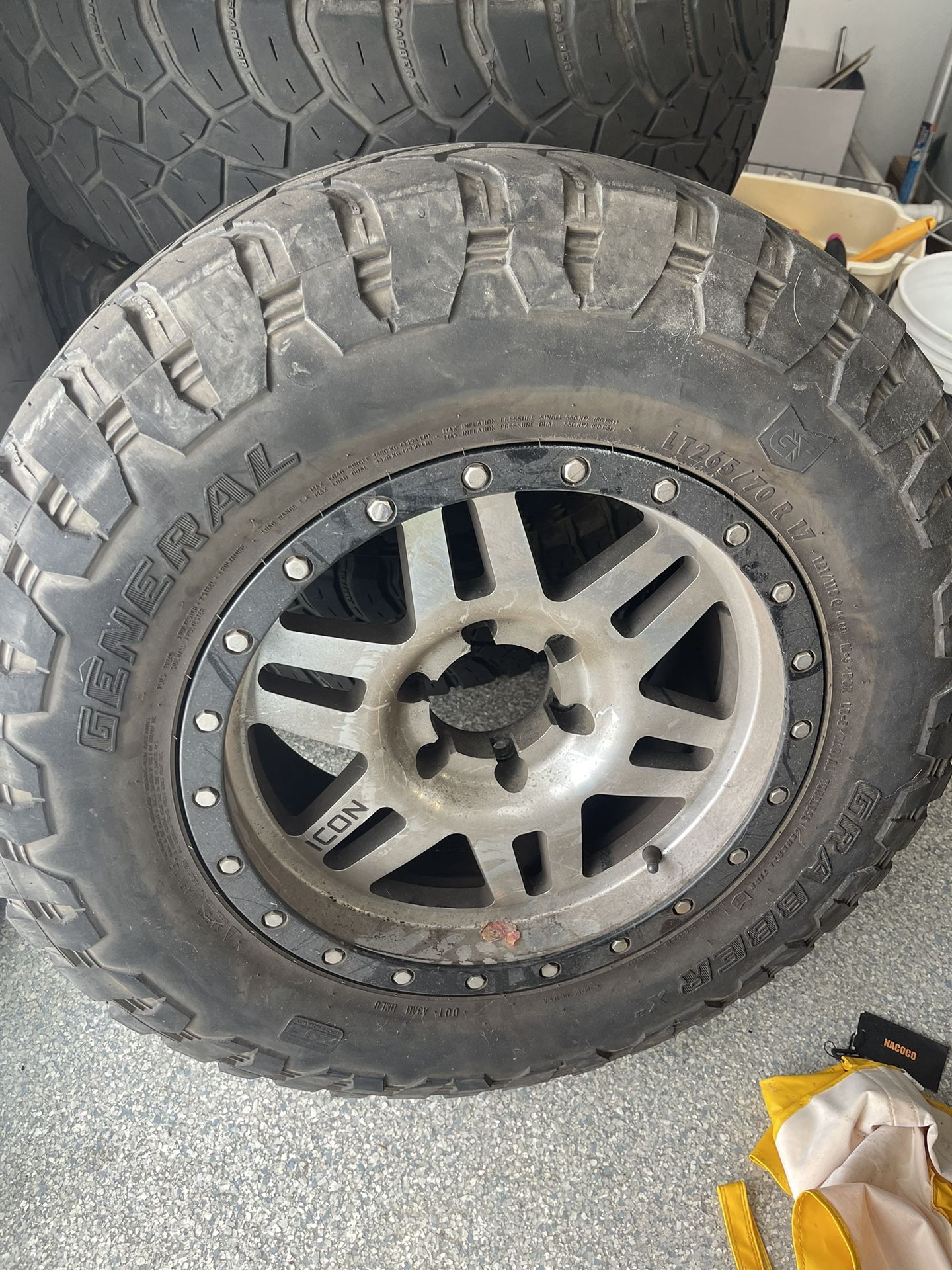 ICON Rims With Tires