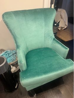 Turquoise chair