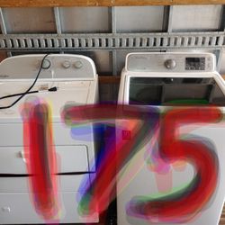 Samsung washer whirlpool dryer both 175