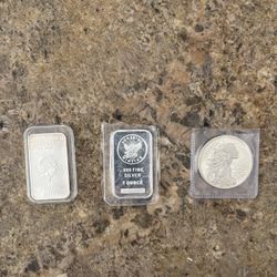 1oz Silver Bar/Round