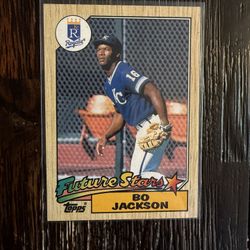 Bo Jackson Rookie Card