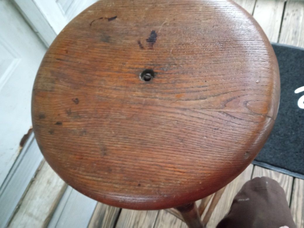 Antique Bar Stool