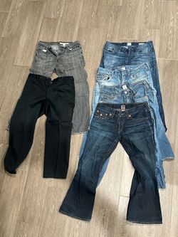 34x30 (34x 29) – 6 Pairs of Men’s Pants for Sale