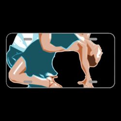 License Plate Novelty Car Front Tango Couple Dance Dancer Dancing
