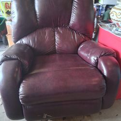 Maroon Recliner