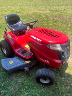 Troy Bilt Bronco Riding Mower Ready to Work