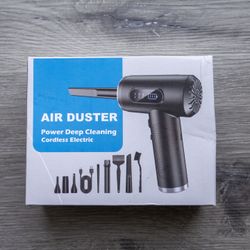 Fresmol Electric Air Duster - Open Box - 100,000 RPM, 3-Speed, LED, Replaces Can
