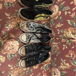 2 Converse And 1 Vans All Men’s Size 11