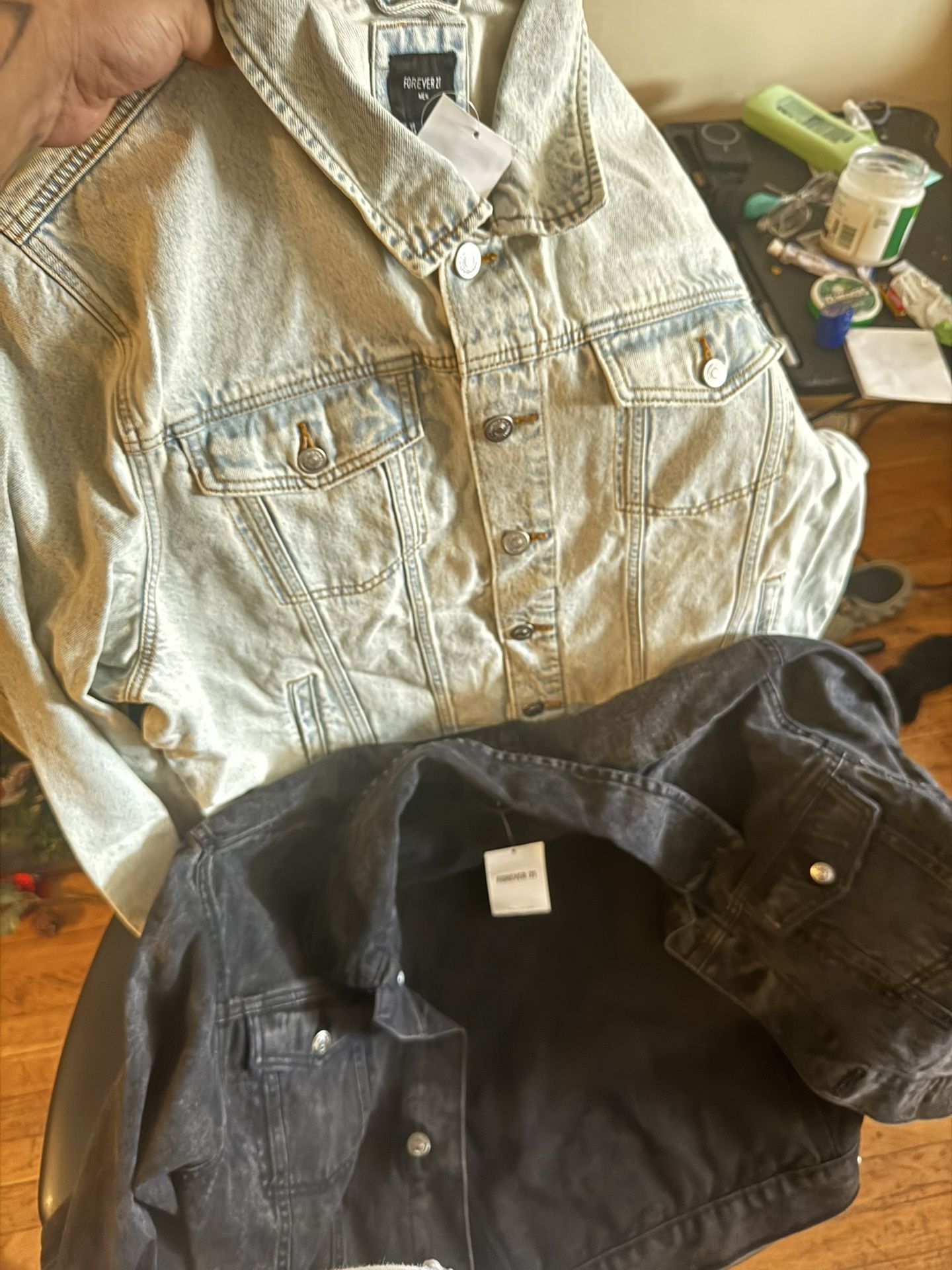 2 JEAN JACKETS FROM FOREVER 21