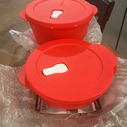 Tupperware Color Red New