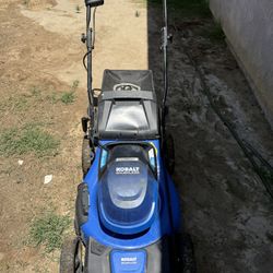 Kobalt 40-Volt Brushless Lithium Ion 20-in Cordless Electric Lawn Mower (Battery Included)