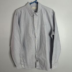 Taylor Stitch The Jack Everyday Oxford Button Down Shirt Mens Size 46 Grey