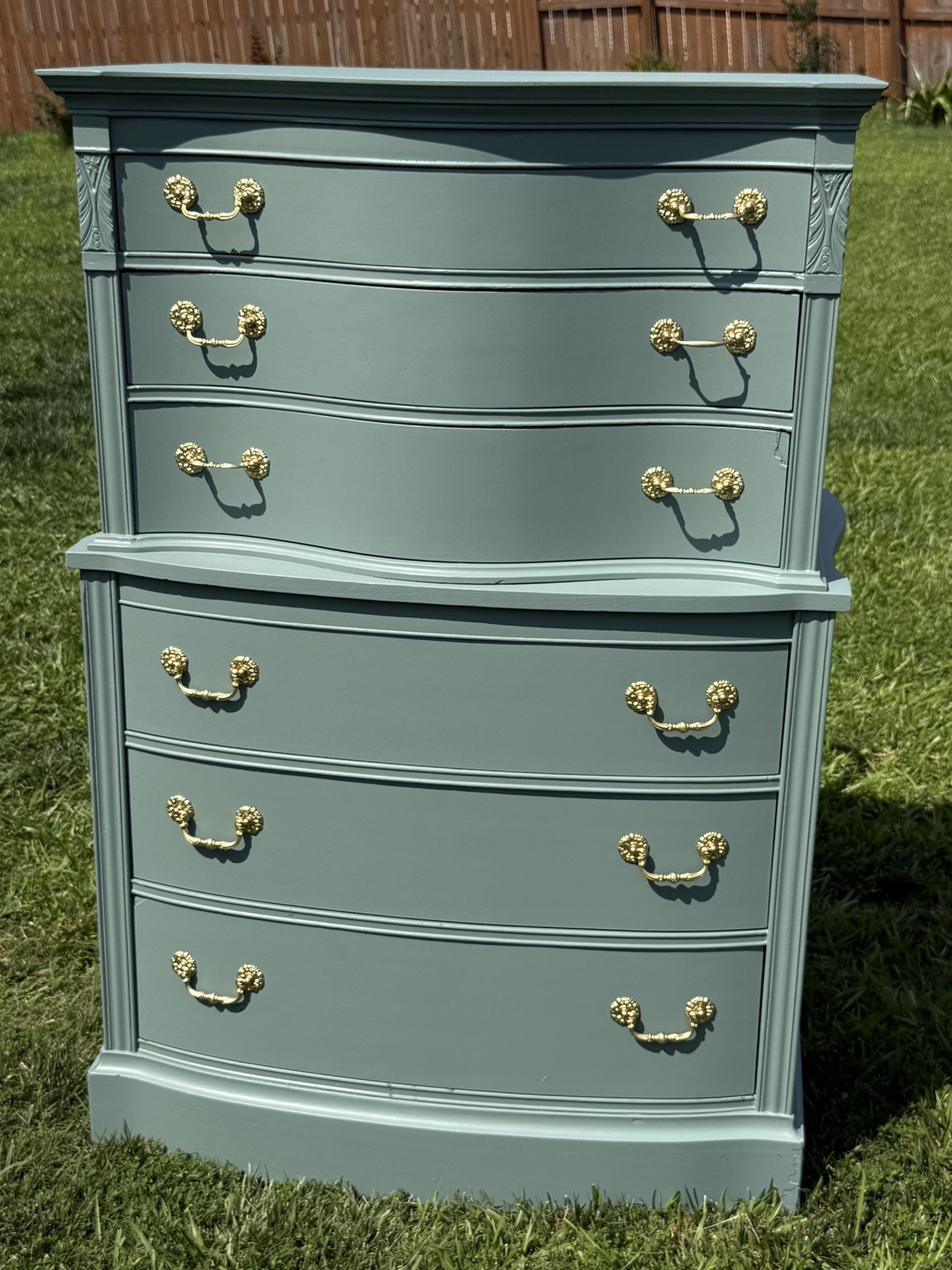 Vintage Highboy Dresser