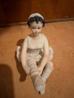 Porcelain ballerina figurine