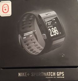 New Nike + Sportwatch GPS- Color Black