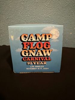 Camp Flog Gnaw 2024 10th Anniversary Baseball VIP Merchandise, New Unopened