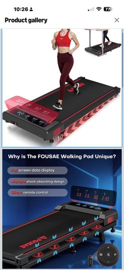 Brand new in box! Walking Pad with 10% Incline Treadmills for Home, 4 in 1 6.2MPH Walking Pad Under Desk Treadmill with Full Screen LED Display, 2.75H
