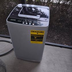 Portable Washing Machine 17.8 Lbs with LED Display