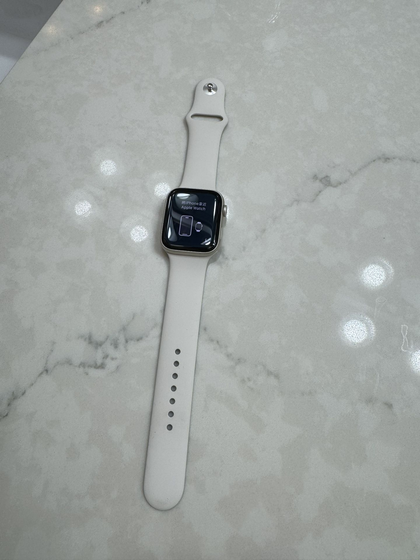 Apple Watch SE GPS + Cellular White 45mm