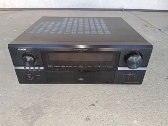 Denon AVR-2807 7.1 channel A/V surround sound receiver.