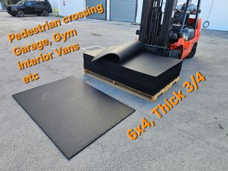 🛑Rubber Mats, Area Rugs,Stall Horse,Carpets- Gyms,Garage,foot traffic walkways,etc Price $90each🛑
🛑 Heavy Duty Rubber Stall Mats 4x6 (3/4" Thick)
