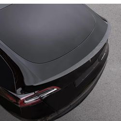 Spoiler Wing Compatible with 2020 to 2023 Tesla Model Y Car Rear Spoiler Wing Trunk Performance Lip Kit for Tesla Model Y Accessories