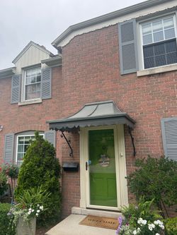 Aluminum door and window awnings