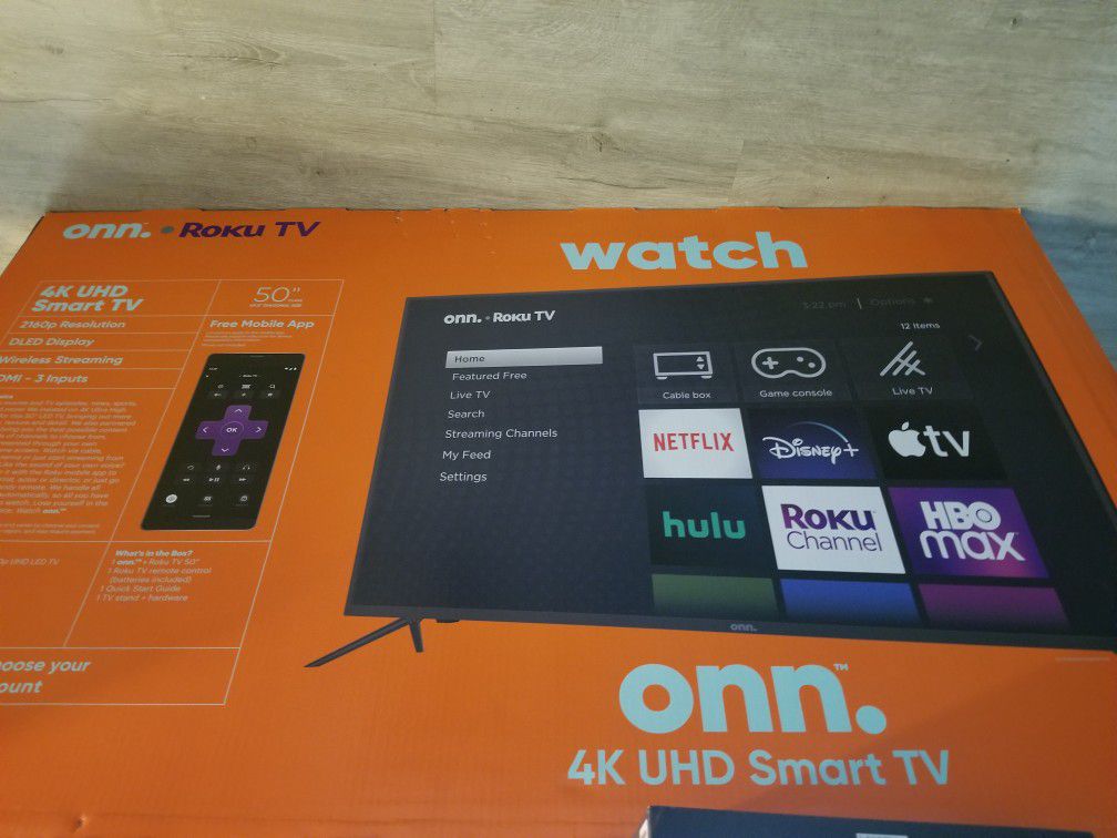50 Inch 4 K Smart Tv