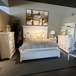 4PC King Bed Set