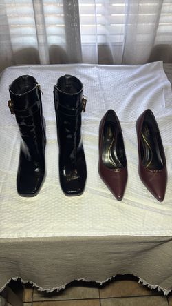 LIZ CLAIBORNE heels & BURUDANI boots