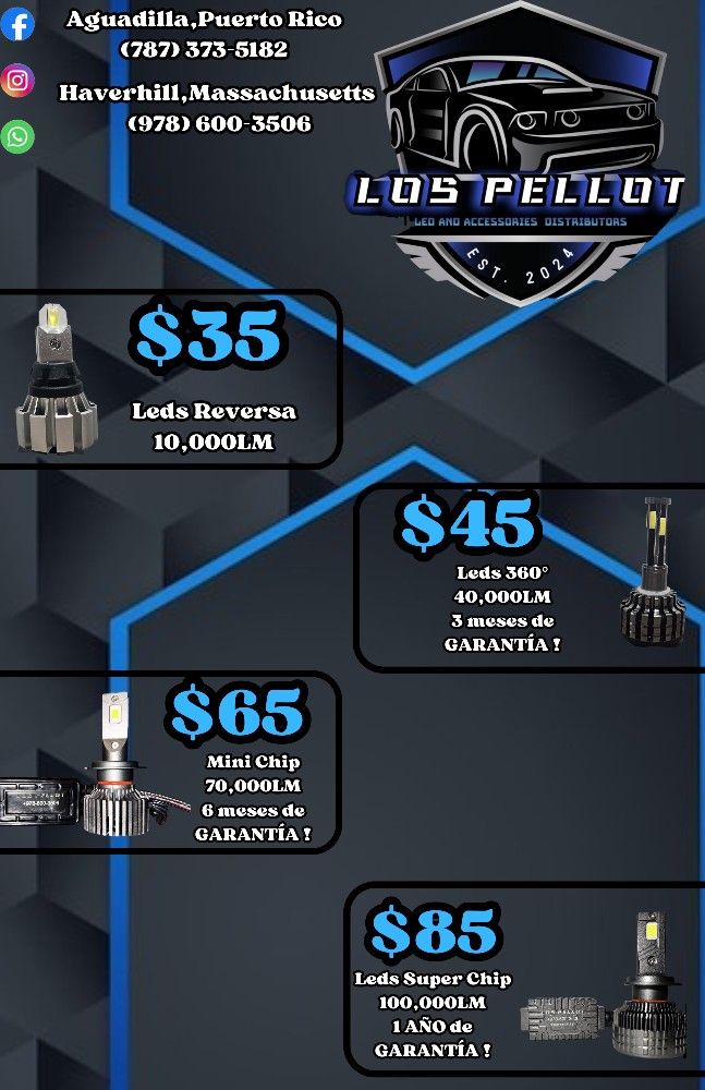 Luces Leds Para Cualquier Vehículo