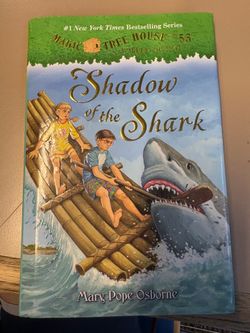 Magic Tree House Merlin Mission #53 Shadow of the Shark HC Osborne 2015