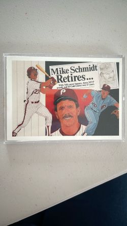 1990 Upper Deck Mike Schmidt Retires #20
