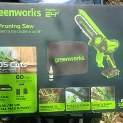 Greenworks Pruning Saw